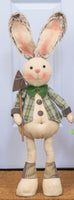 
              Khaki Plaid Bunny Stander
            