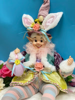 
              Easter Bunny Elf Shelf Sitting Doll
            