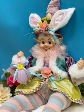 Easter Bunny Elf Shelf Sitting Doll