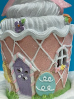 
              Light Up Cupcake House Easter Decor
            