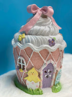 
              Light Up Cupcake House Easter Decor
            