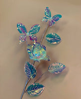 
              Iridescent Rose Butterfly Pick
            