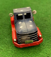 
              Metal Patriotic Farm Truck Table Decor
            