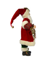 
              36" Kringles Santa With Garland
            