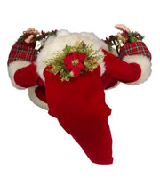 
              36" Kringles Santa With Garland
            