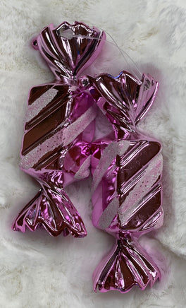 Shatterproof Candy Ornaments- 2-Piece Set