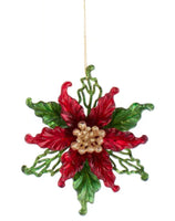 
              Poinsettia Ornaments
            