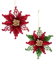 
              Poinsettia Ornaments
            