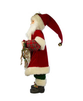 
              36" Kringles Santa With Garland
            