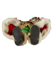 
              36" Kringles Santa With Garland
            