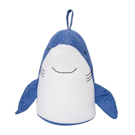 Blue Coastal Shark Door Stop