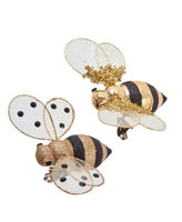 
              Gold Honey Bee Clip-On Ornaments
            