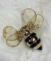 
              Gold Honey Bee Clip-On Ornaments
            