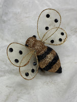 
              Gold Honey Bee Clip-On Ornaments
            