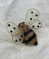 
              Gold Honey Bee Clip-On Ornaments
            