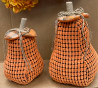 
              Fall Plaid Gourd Pumpkin
            