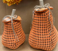 
              Fall Plaid Gourd Pumpkin
            