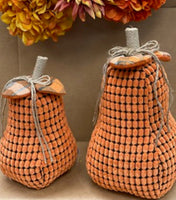 
              Fall Plaid Gourd Pumpkin
            