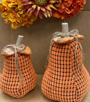 
              Fall Plaid Gourd Pumpkin
            