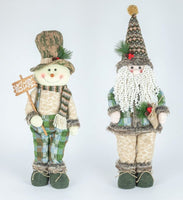 
              Camo Santa Snowman Stander
            