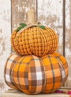 
              Flannel Stacked Pumpkin
            