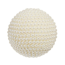 5" Round Pearl Ornament