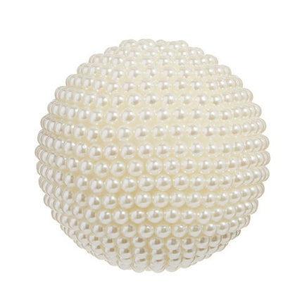 5" Round Pearl Ornament