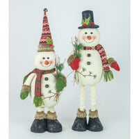 
              Berry Holly Snowman Stretch Leg
            