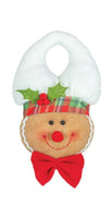 
              Plaid Gingerbread Doorknob Hanger
            