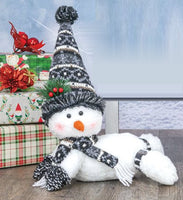 
              Cozy Snowman Lounger
            