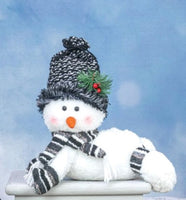 
              Cozy Snowman Lounger
            