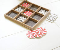 
              Holiday Wooden Tic-Tac-Toe
            