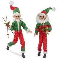 
              16" Skiing Posable Elf
            