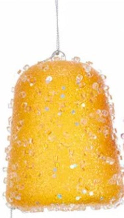 Glittered Gum Drop Ornament