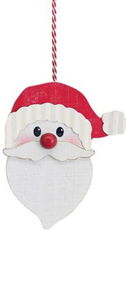 Set of 3-Wooden Christmas Character Ornaments