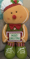 
              Merry Christmas Gingerbread Couple
            