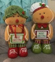 
              Merry Christmas Gingerbread Couple
            