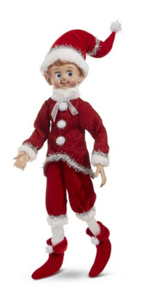 16" Vintage Posable Elf