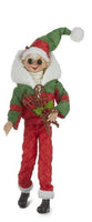 
              16" Skiing Posable Elf
            