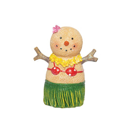 Sand Snowlady Hula Figurine