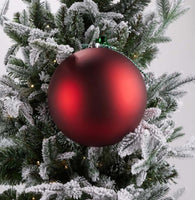 
              Believe Shatterproof Red Ball Ornament
            