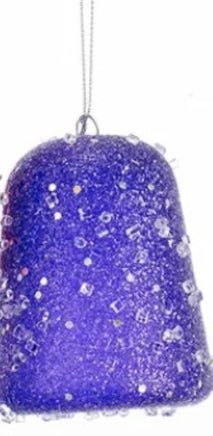 Glittered Gum Drop Ornament