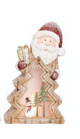 
              Light Up Santa/Snowman w/Scene Decor
            