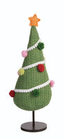 
              Set of 2- Plush Tree w/Pom Pom
            