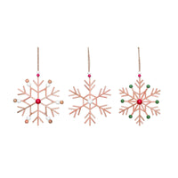 
              Wood Snowflake Decor
            