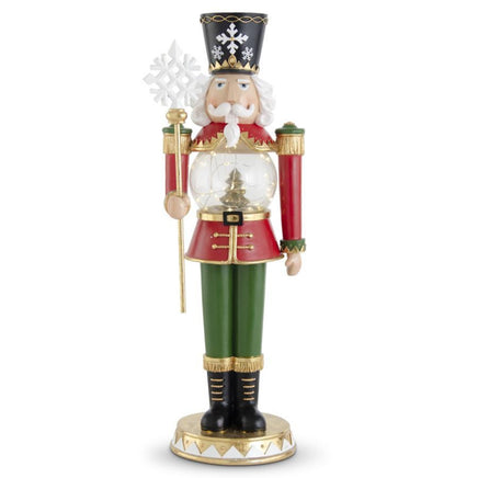 19.5" Soldier w/Snowflake Staff & LED Belly