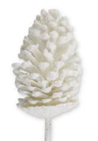 
              29" Snowy Pinecone Stem
            