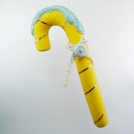 22" Yellow Candy Cane