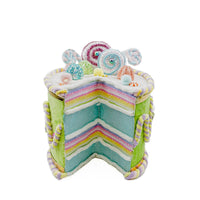 
              10" Light Green & Multi Cake
            