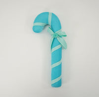 
              15" Turquoise Candy Cane
            